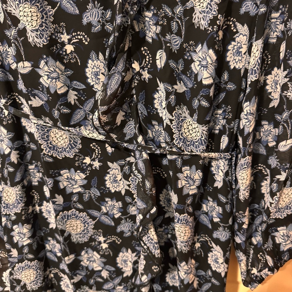 NWT Joie Blue and White Floral Dress Size S - Picture 4 of 6